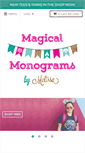 Mobile Screenshot of magicalmonograms.com